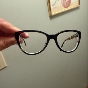 CHANEL Black and Tortoise Glasses